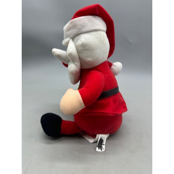 Vintage Sitting Santa Battery Operated Vibrate Shakily Saying Ho Ho Ho READ - Picture 3 of 10